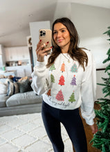 Load image into Gallery viewer, “BE MERRY AND BRIGHT” CHRISTMAS CREW NECK