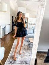 Load image into Gallery viewer, PUFF SLEEVE ROMPER (2 COLOURS)