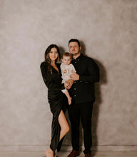 Load image into Gallery viewer, MIDNIGHT SATIN MAXI