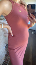 Load image into Gallery viewer, NOVA RIBBED MIDI DRESS (4 COLOURS) - FINAL SALE