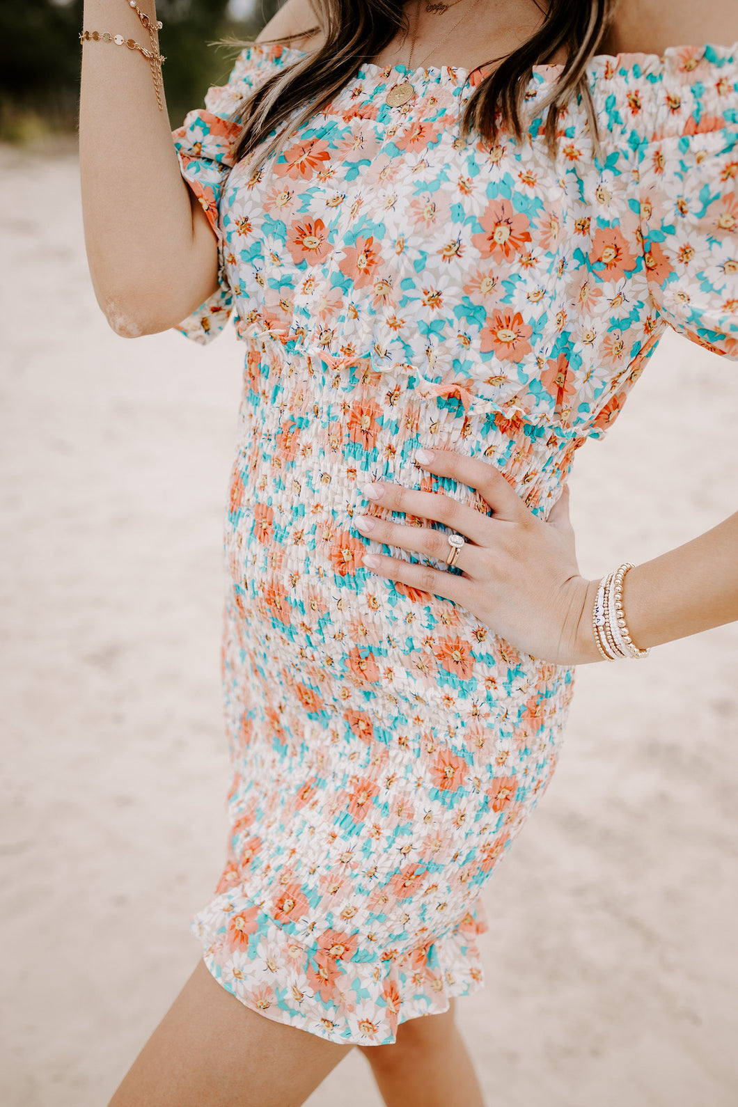 WILLOW FLORAL MINI DRESS - FINAL SALE