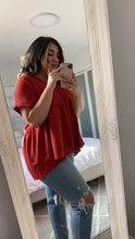 Load image into Gallery viewer, MARGOT PEPLUM TOP (S-XXXL) *RESTOCK* - FINAL SALE