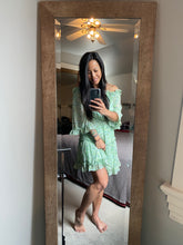 Load image into Gallery viewer, KINSLEY OFF SHOULDER FLORAL MINI DRESS - FINAL SALE