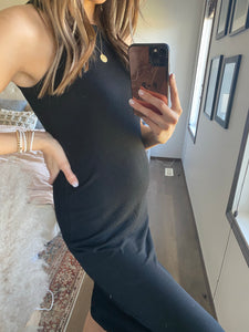 NOVA RIBBED MIDI DRESS (4 COLOURS) - FINAL SALE