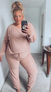 HARLOW TWO PIECE SET (1XL, 2XL, 3XL) (2 COLOURS)