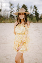 Load image into Gallery viewer, KINSLEY OFF SHOULDER FLORAL MINI DRESS - FINAL SALE