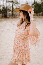Load image into Gallery viewer, KINSLEY OFF SHOULDER FLORAL MINI DRESS - FINAL SALE