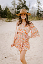 Load image into Gallery viewer, KINSLEY OFF SHOULDER FLORAL MINI DRESS - FINAL SALE