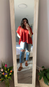 MARGOT PEPLUM TOP (S-XXXL) *RESTOCK* - FINAL SALE