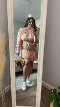 Load image into Gallery viewer, KINSLEY OFF SHOULDER FLORAL MINI DRESS - FINAL SALE