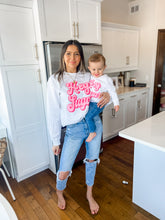 Load image into Gallery viewer, HEY SUGAR CREWNECK (MOMMY + ME)